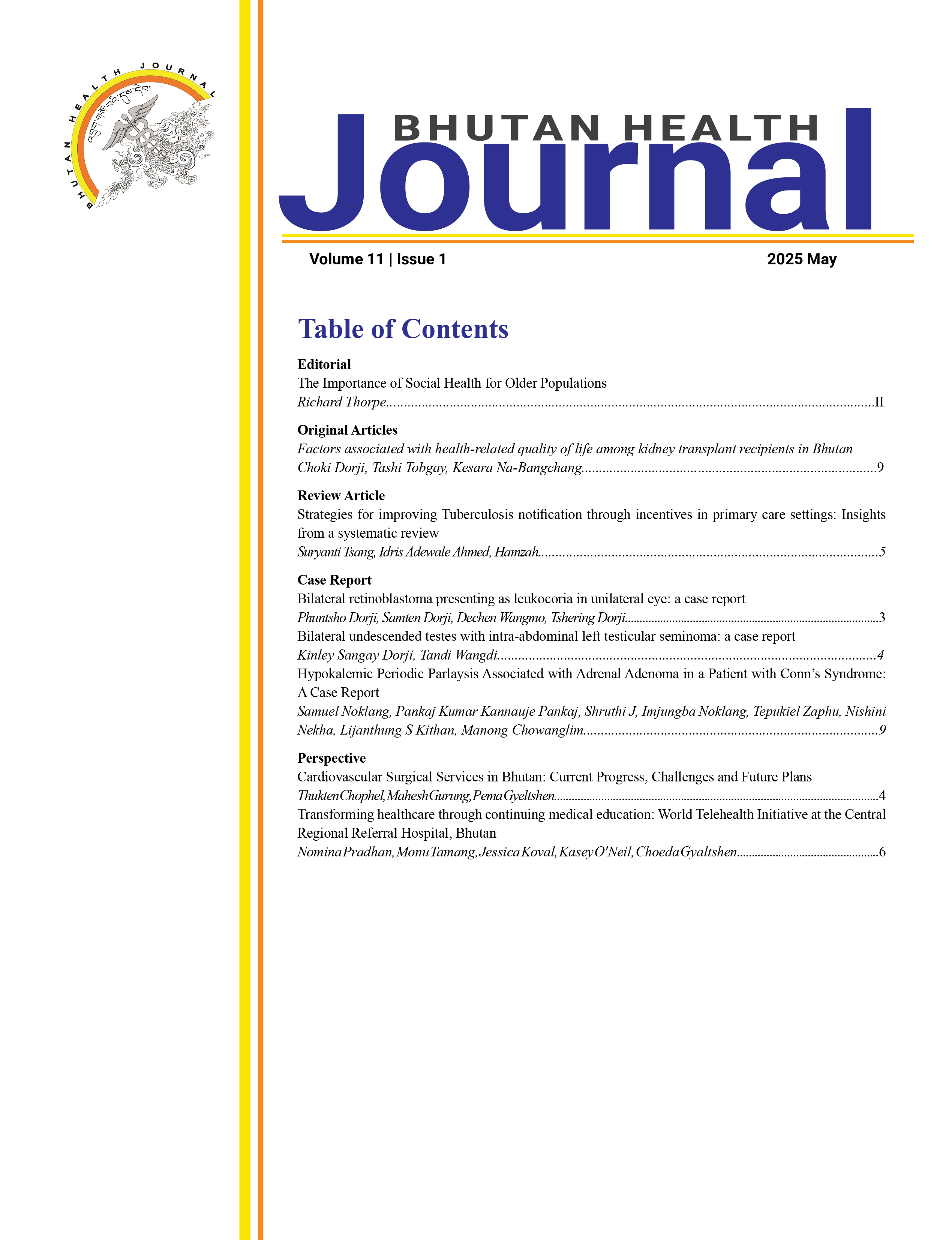 Vol. 11 No. 1 (2025): May-Issue, 2025